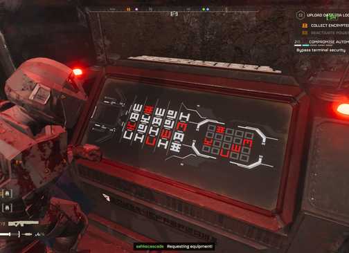 Helldivers 2 Terminal Puzzle Solution (Automaton Symbols)