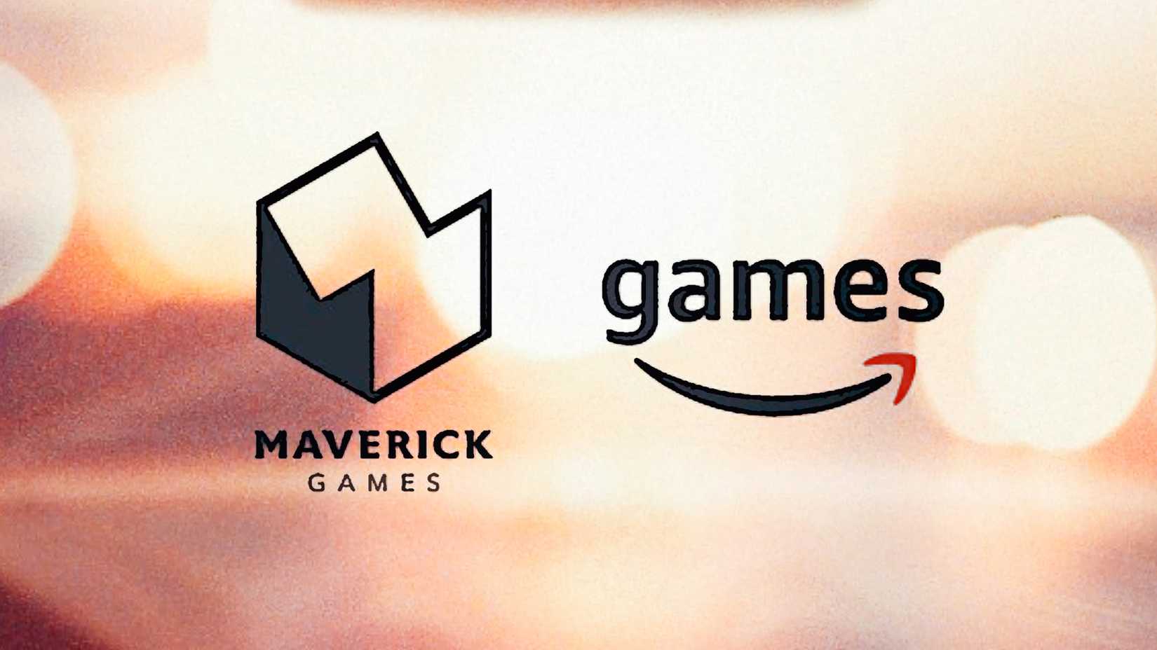 Maverick Games and Amazon Games logos are posterized