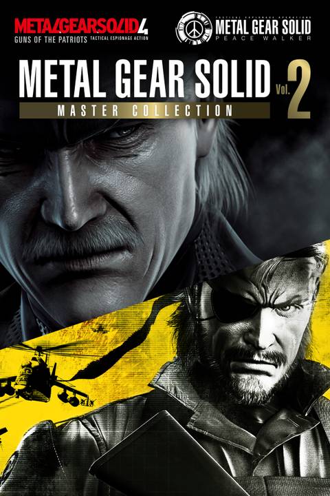 Metal Gear Solid Master Collection Vol. 2 Tag Page Cover Art