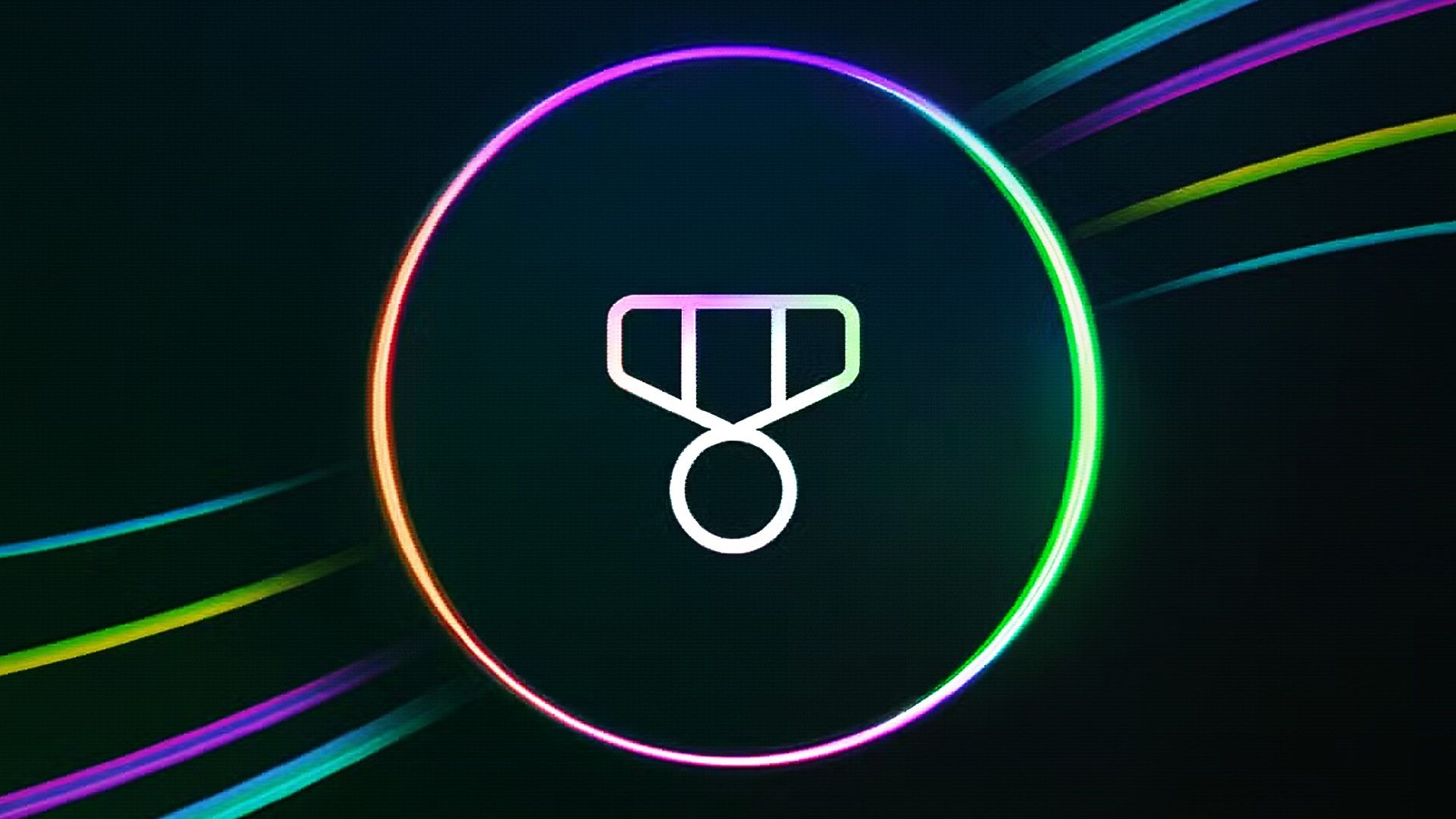 Microsoft Rewards glowing logo colorful composite