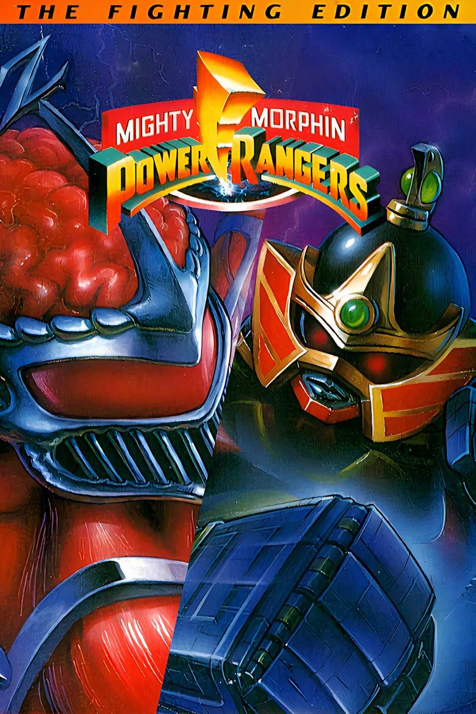 Mighty Morphin Power Rangers The Fighting Edition tag page cover art