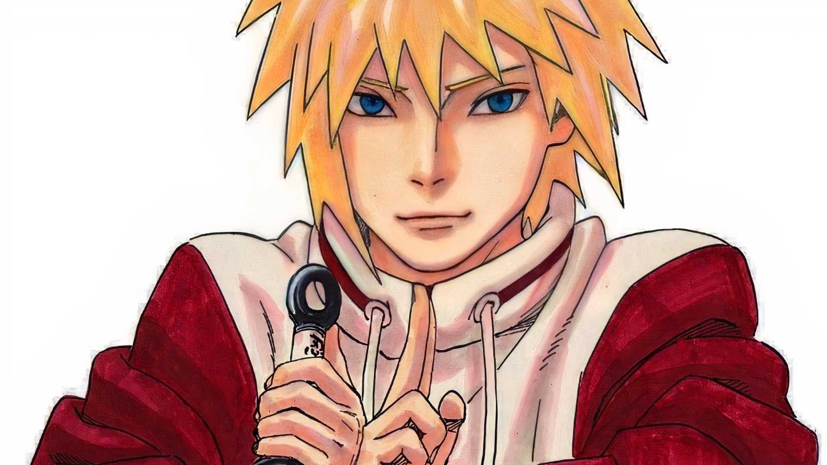 Minato Rasengan Protect Kushina naruto 
