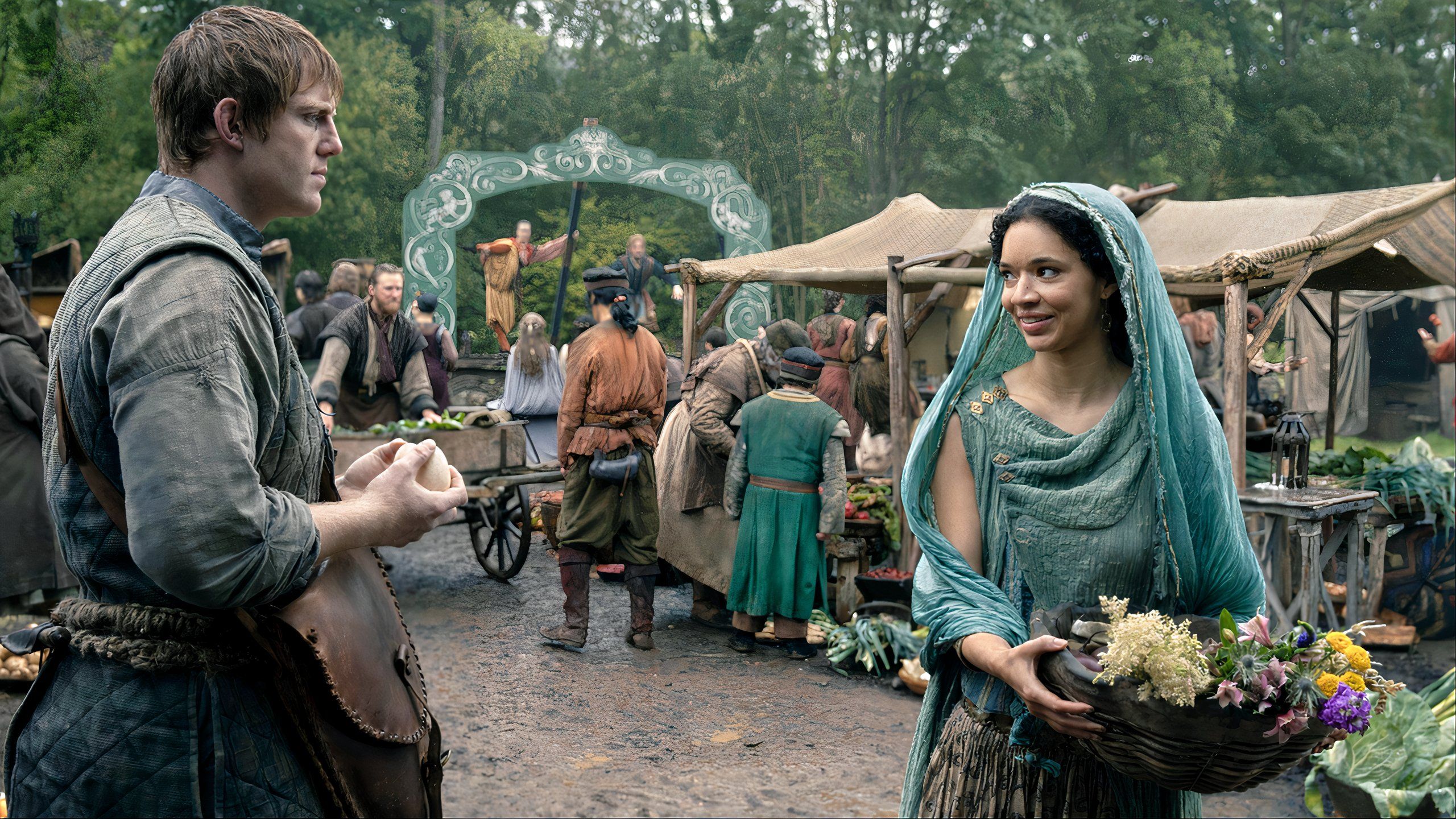 Duncan dan Tanselle dalam A Knight Of The Seven Kingdoms Episode 3