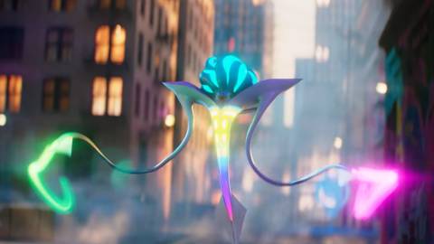 Mega Malamar in Pokemon Go Kalos Tour showcase