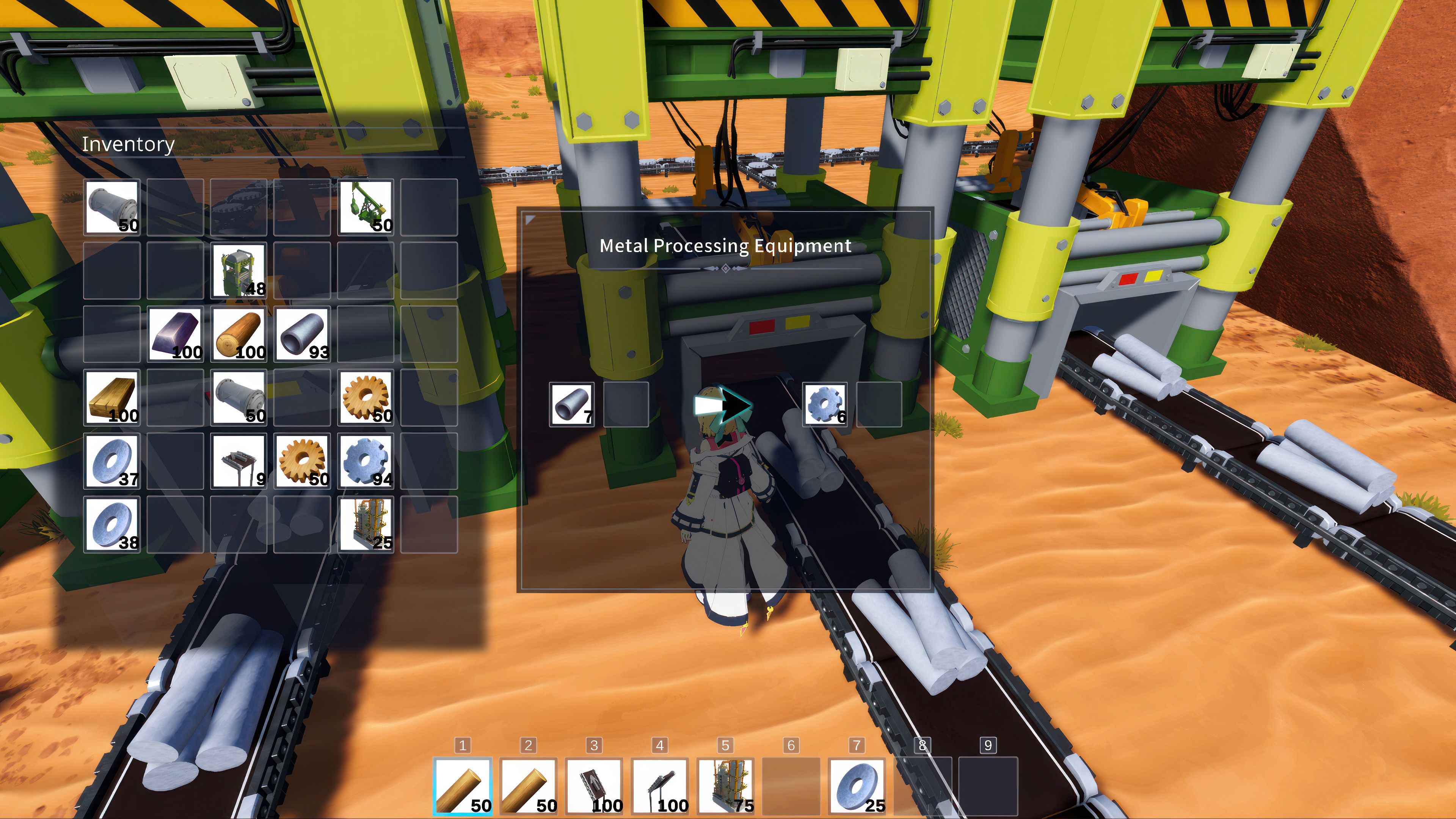 New Factory-Building Game on Steam Is Satisfactory Through an Anime ...