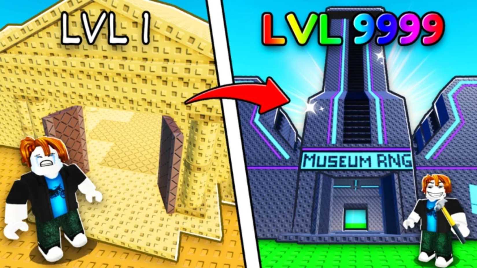 Museum RNG characters