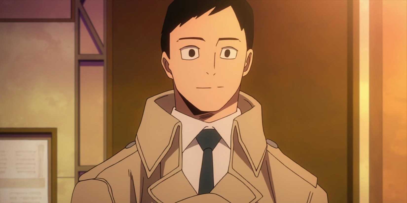 Naomasa Tsukauchi in the evening sunlight.