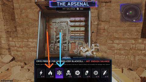 napam burst and cryo freeze