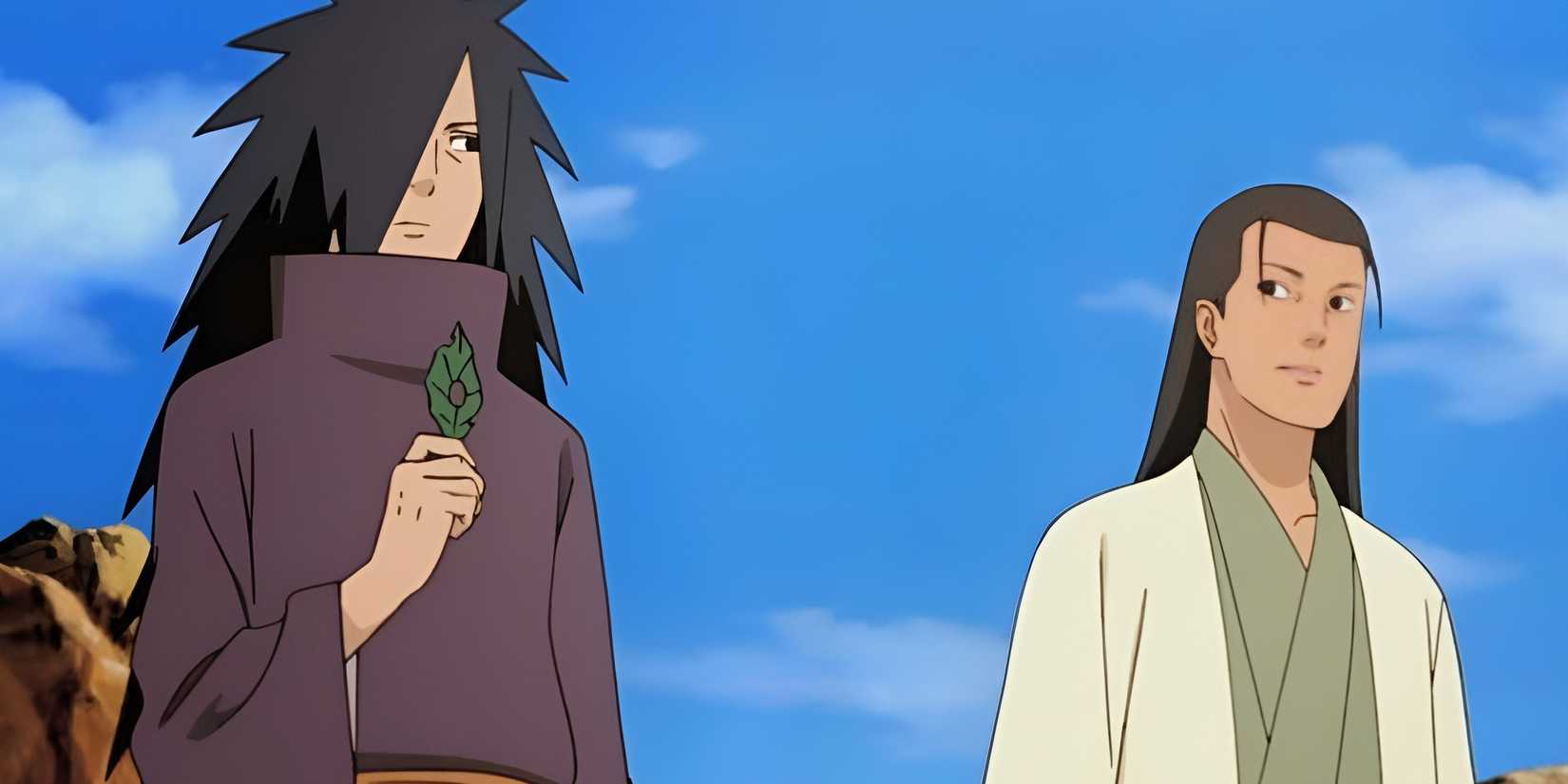 naruto ways hashirama best hokage-hashirama and madara looking at each other