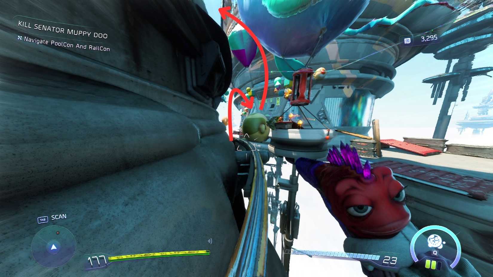 Navigate PoolCon and RailCon in High on Life 2 (2)