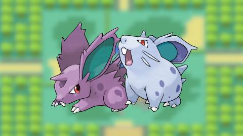 nidoran male and nidoran female in pokemon firered leafgreen
