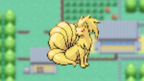 Ninetales in Pokemon FireRed And LeafGreen.