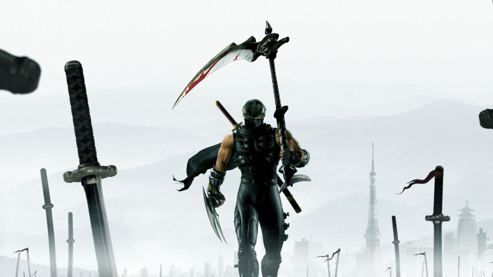 ninja gaiden 2 ryu looking cool