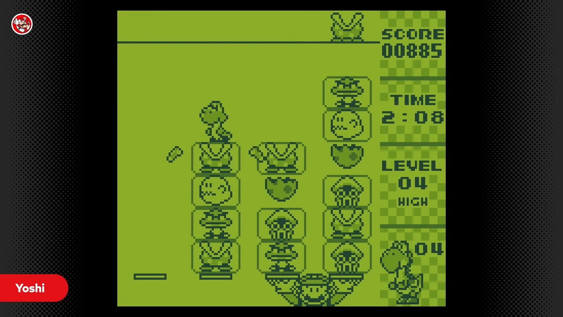 Gameplay Yoshi di Nintendo Switch Online Game Boy