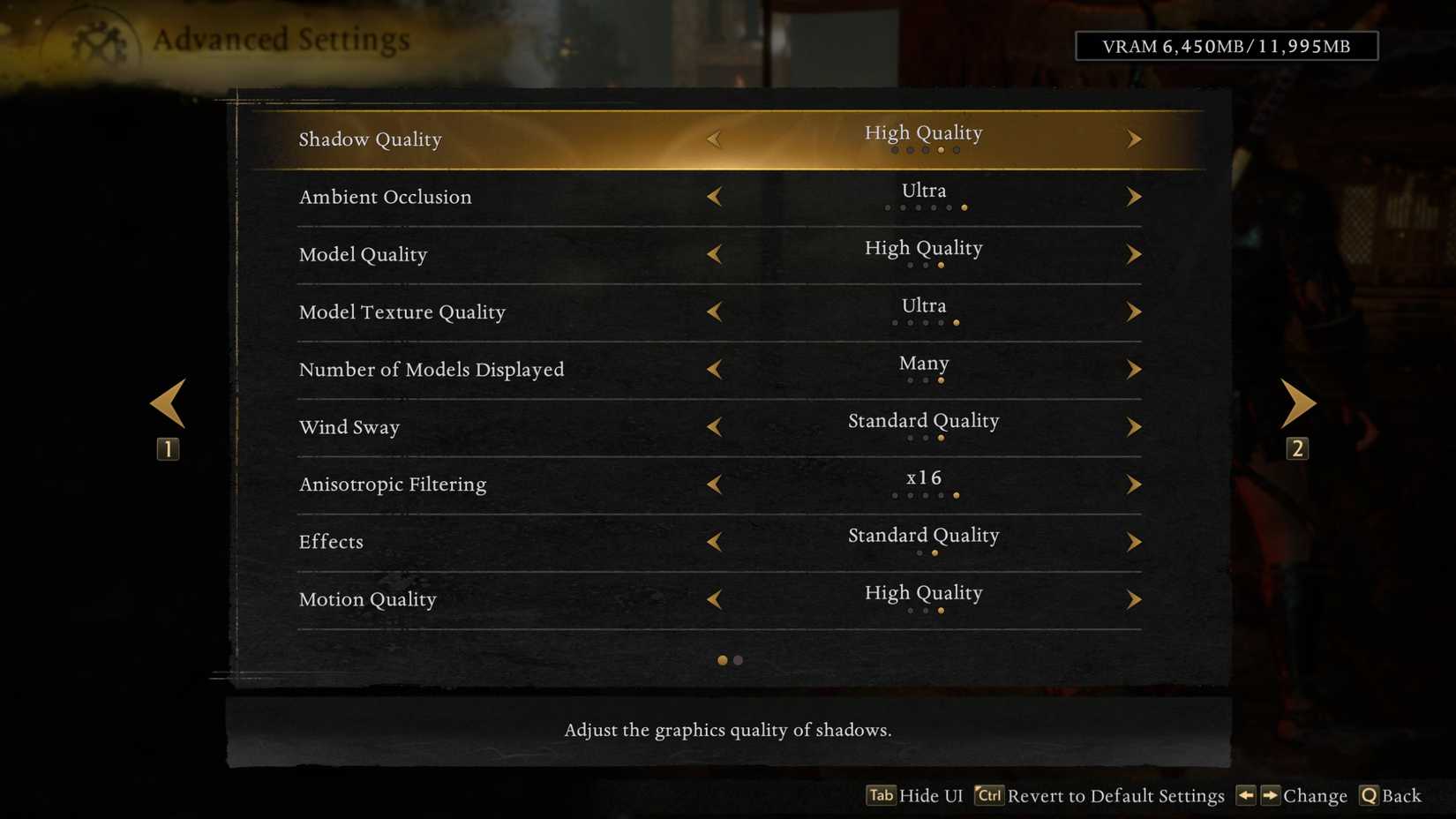 Nioh 3 Graphics Settings for PC