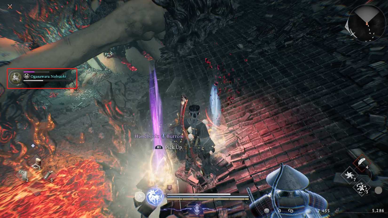 npcs health and goal in nioh 3