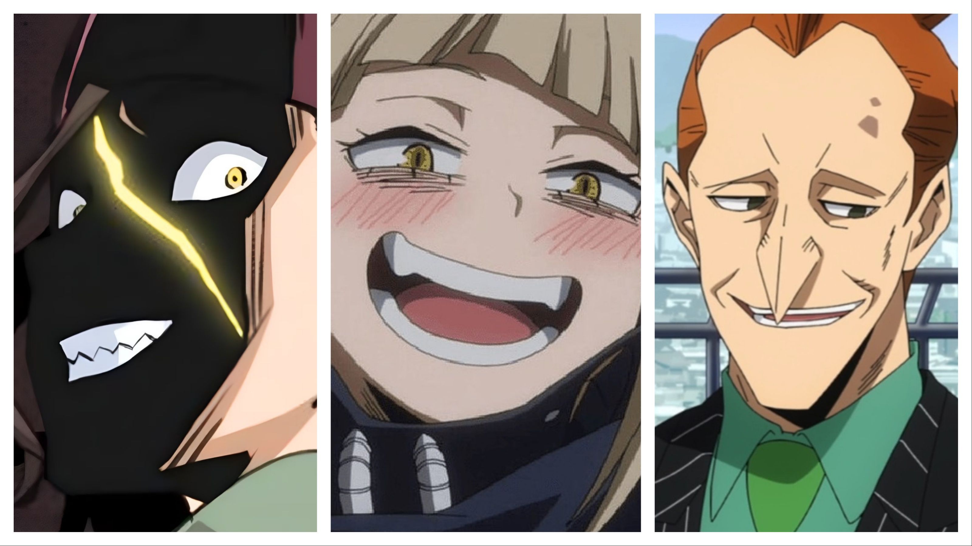 Number 6, Himiko, and Re-Destro