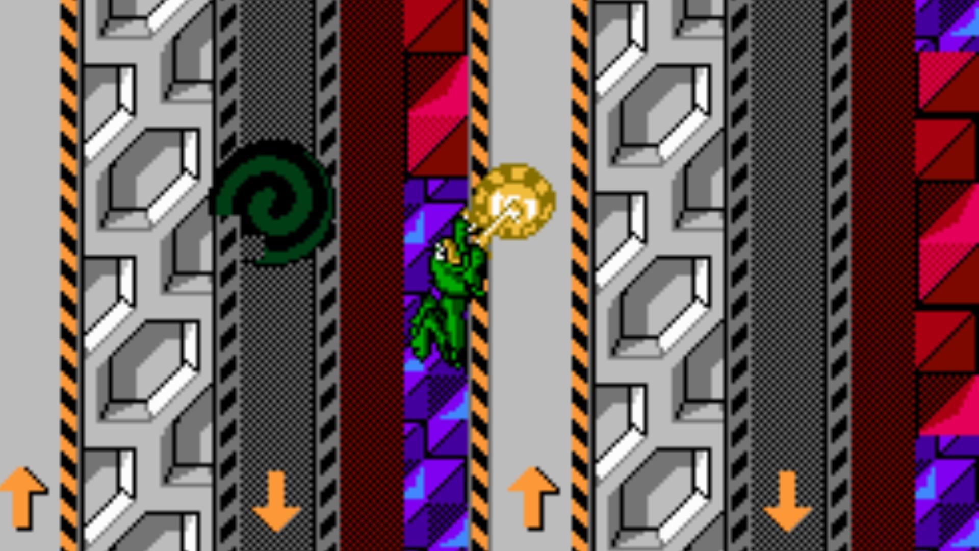 One of Battletoads' hardest levels.