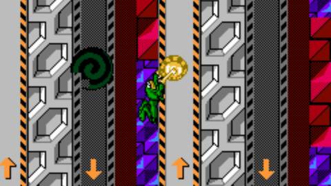 One of Battletoads' hardest levels.