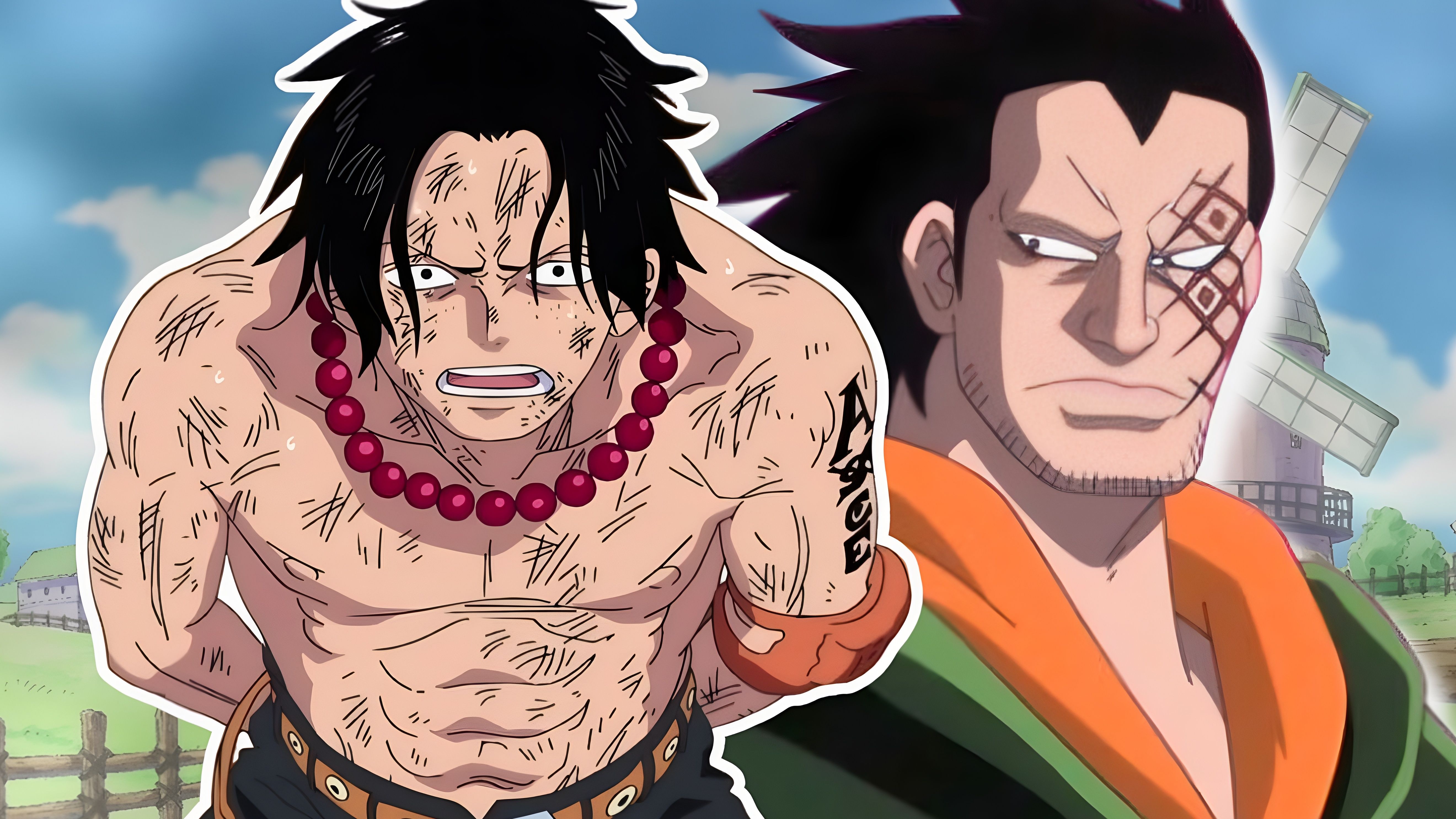 one piece characters who ruin the series featuring ace and dragon