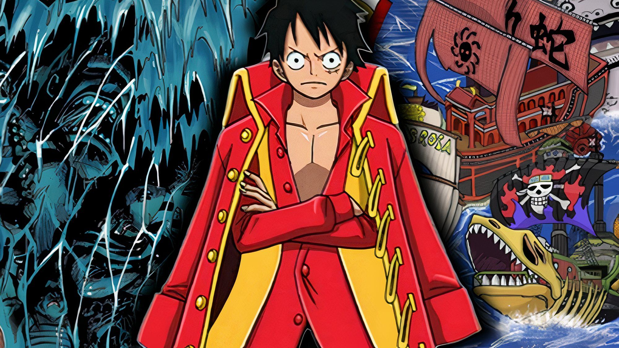 One Piece Luffy Galleila Fleet