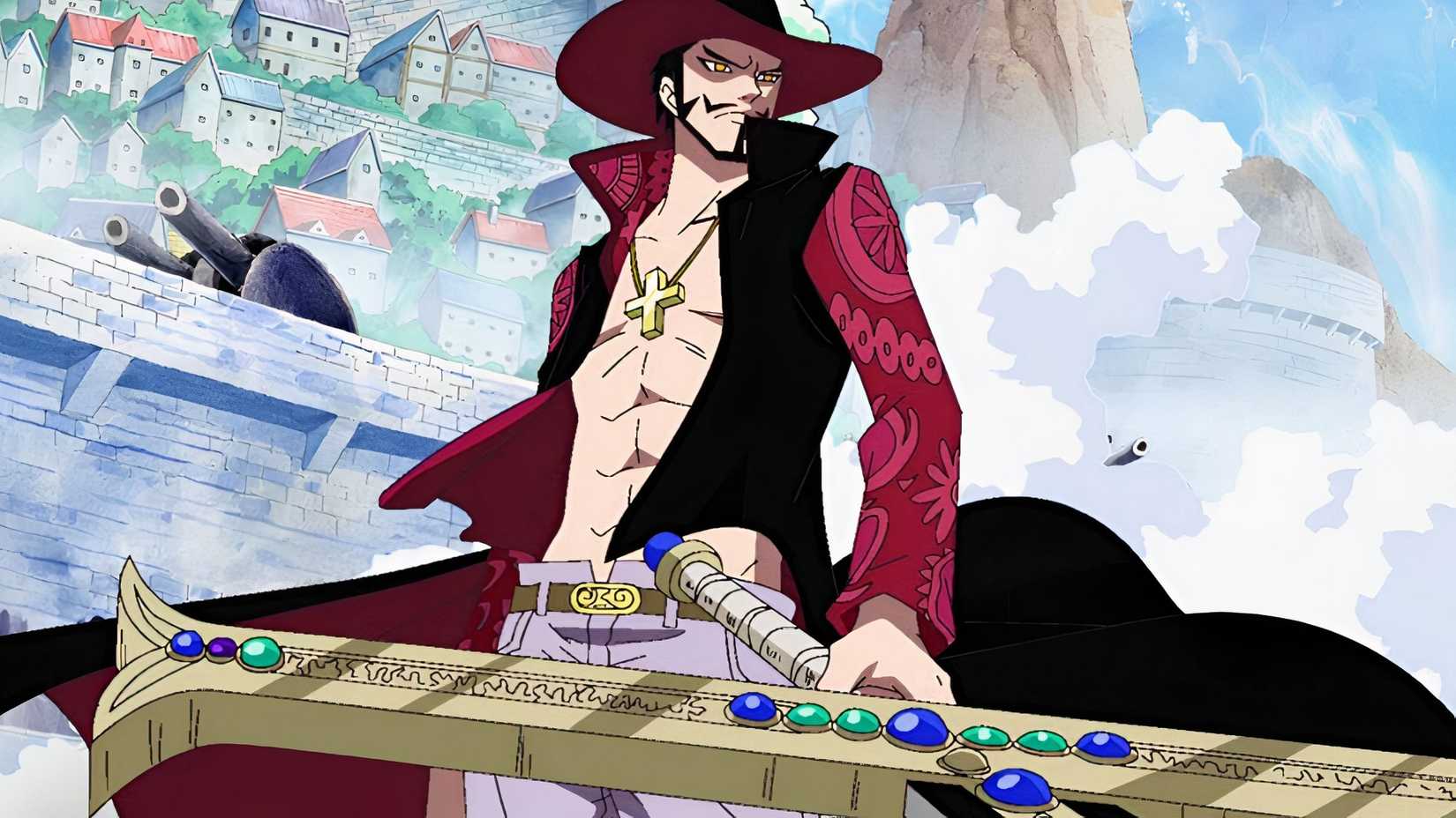 One Piece Mihawk Haki