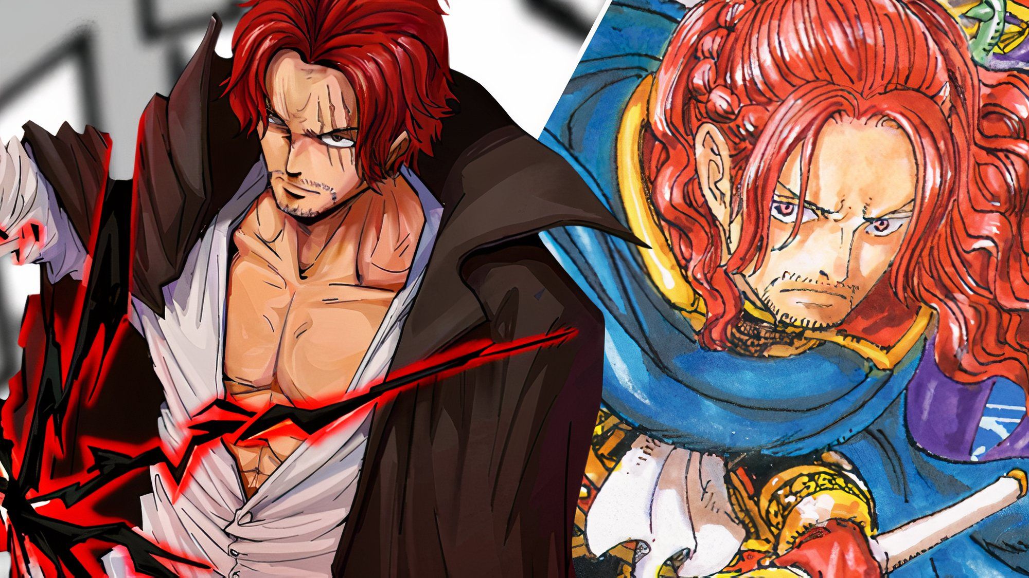 One Piece New Shanks Level Haki User shamrock