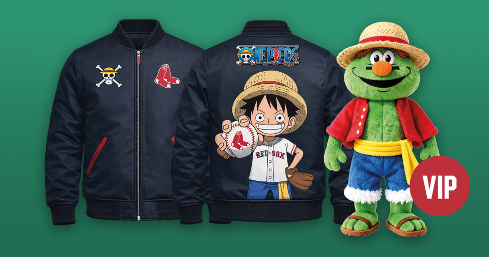 One Piece Red Sox Collaboration