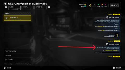 one true flag major order