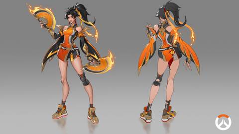 overwatch anran concept art beauty shot