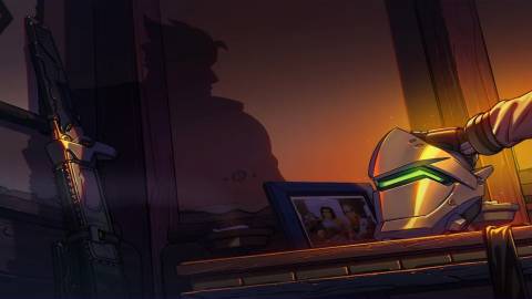 overwatch loverwatch route ending screen genji