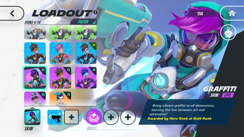 Overwatch Rush Cosmetics