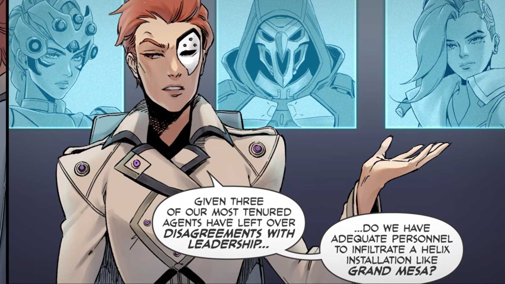 overwatch vengeance comes comic talon widowmaker reaper sombra leave