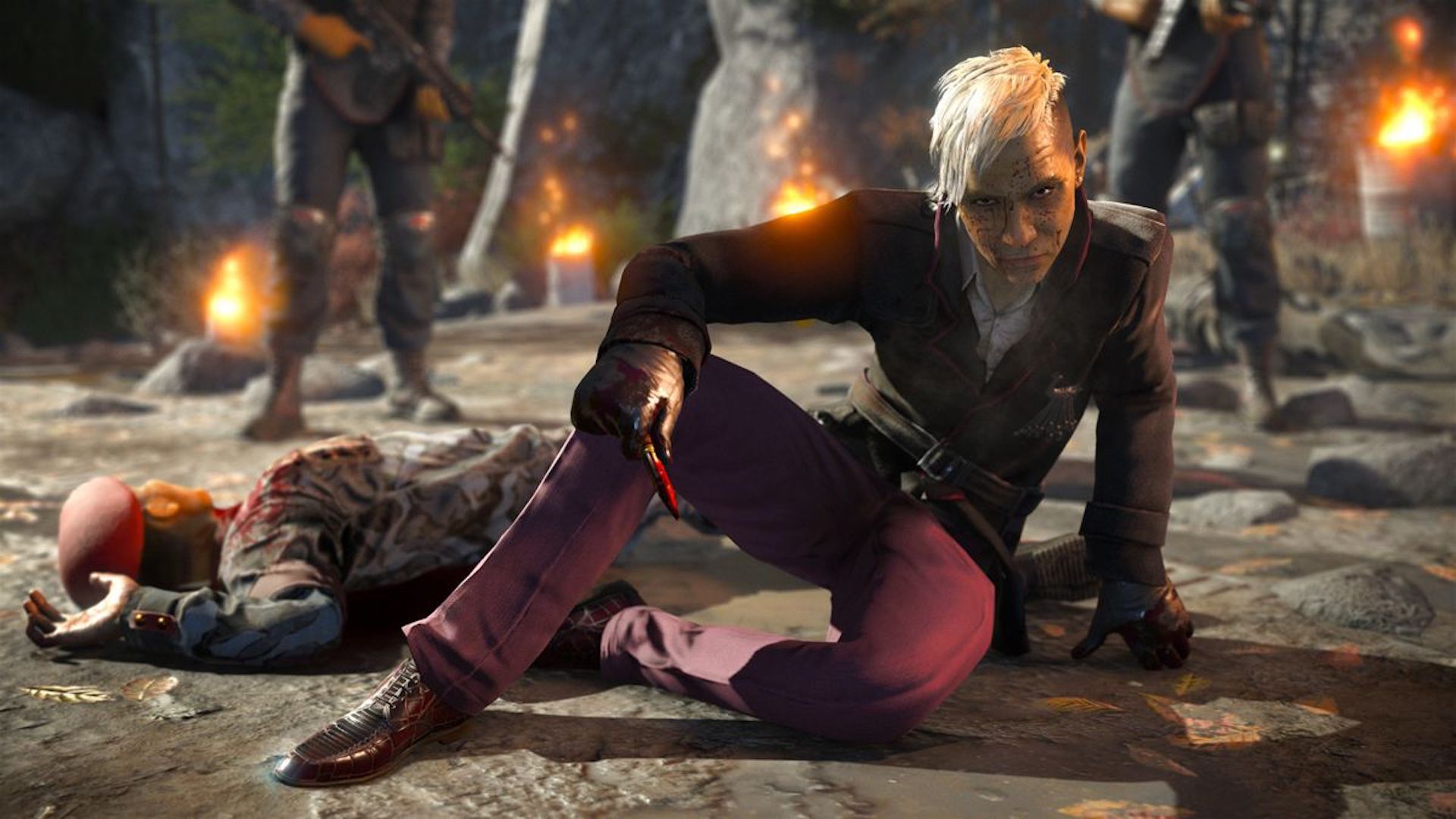 Pagan Min on the ground in Far Cry 4 (2014)