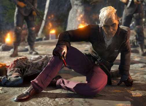 Pagan Min on the ground in Far Cry 4 (2014)