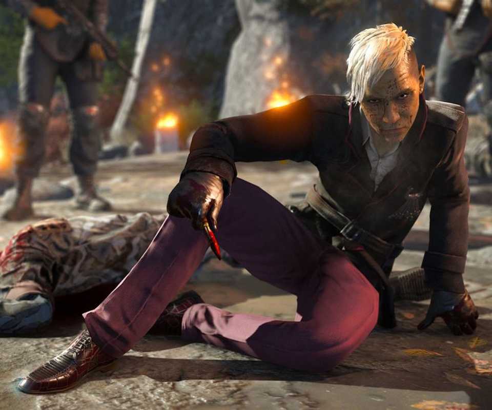 Pagan Min on the ground in Far Cry 4 (2014)