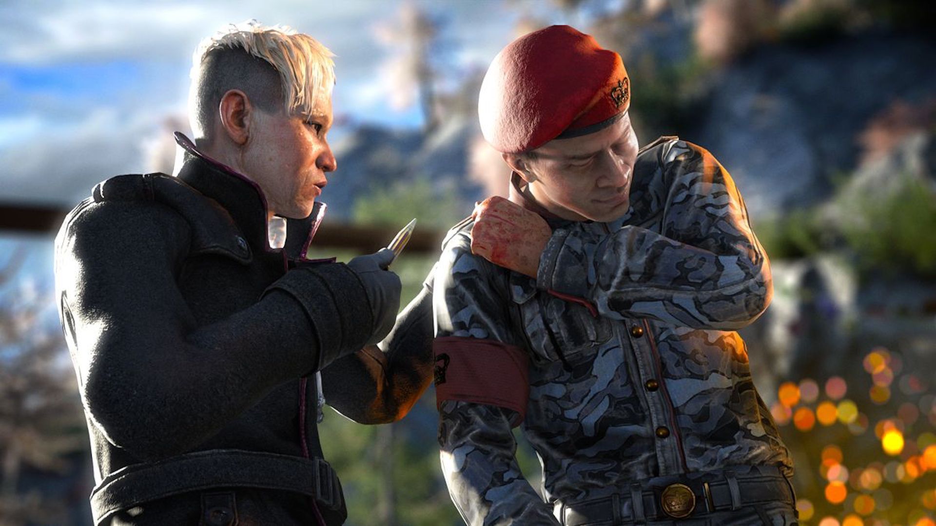 Pagan Min talking to a soldier in Far Cry 4 (2014)