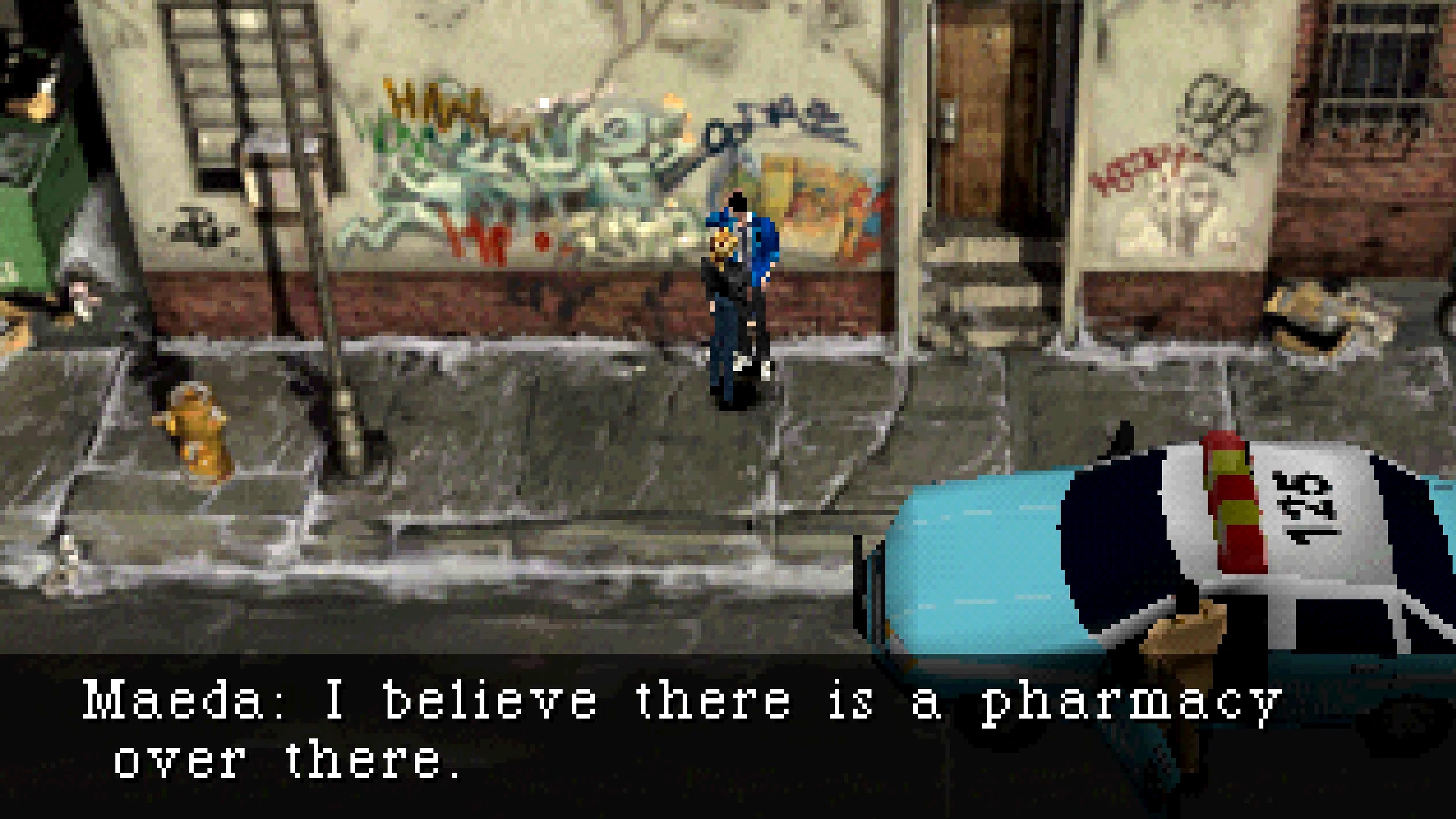 Tampilan gameplay Parasite Eve