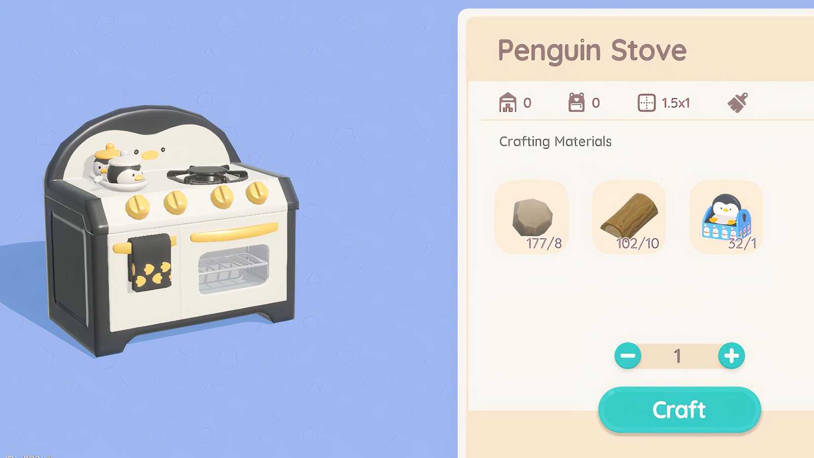 Penguin Heartopia Cooker
