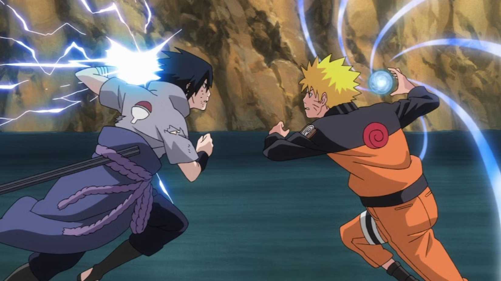 Naruto VS Sasuke The best boy showdown