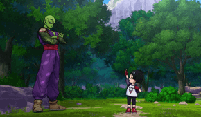 Piccolo and Pan in Dragon Ball Super Super Hero
