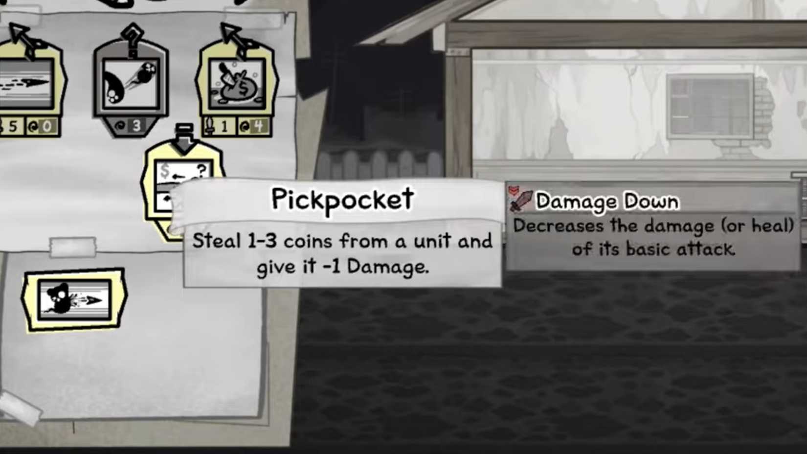 pickpocket ability in mewgenics