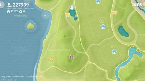 pink necked green pigeon location heartopia 