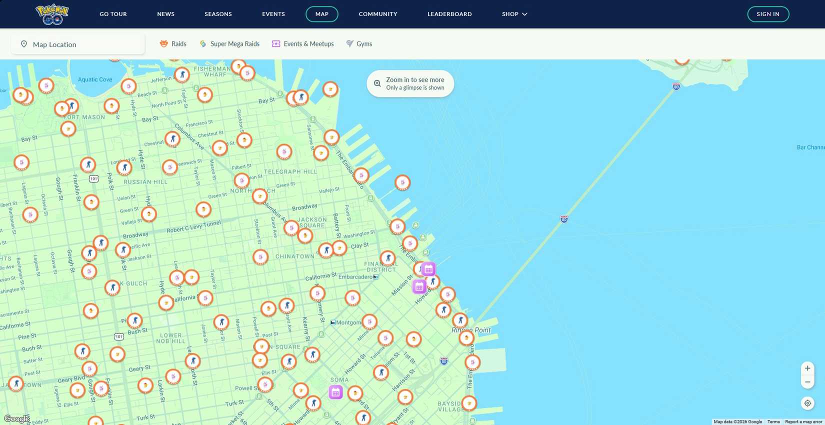 Pokemon GO Launches New Online Raid Map