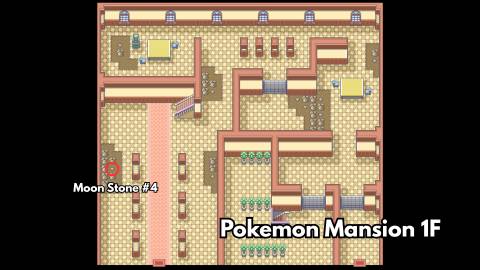 pokemon mansion moon stone in pokemon firered leafgreen
