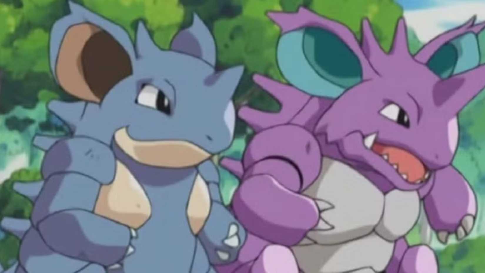 Pokemon Nidoqueen and Nidoking