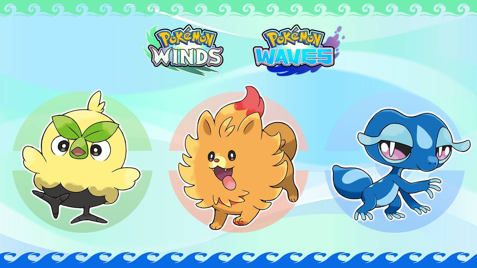 Pokemon Winds and Waves’ Final Starter Types Leaked Pokemon Winds and Waves’ Final Starter Types Leaked