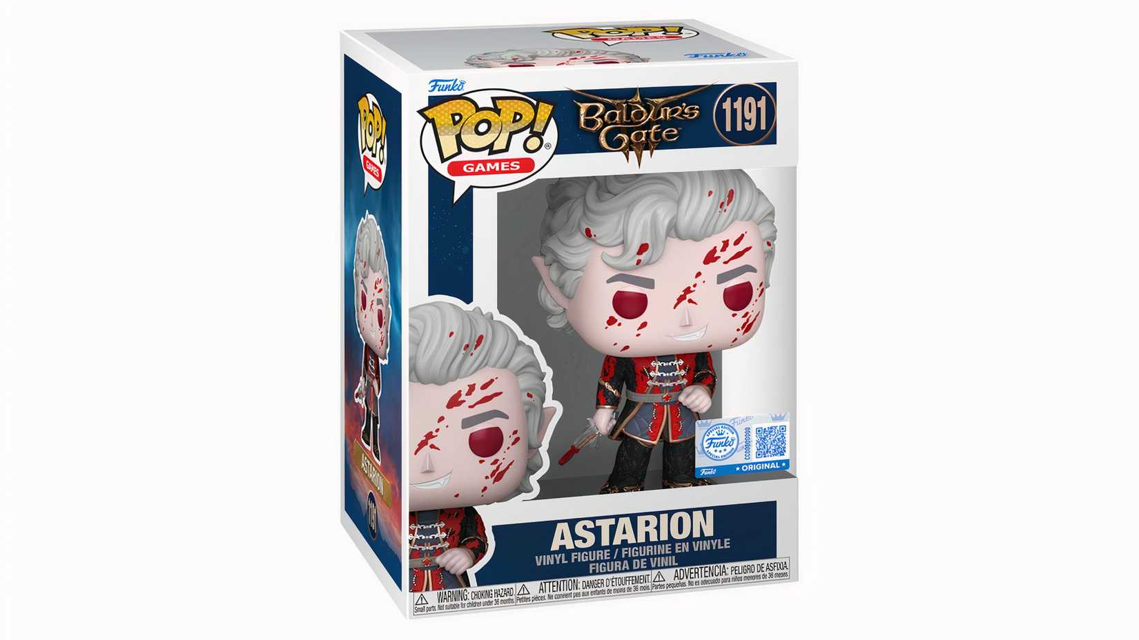 Pop! Astarion (Bloody) Box Funko Baldur's Gate 3