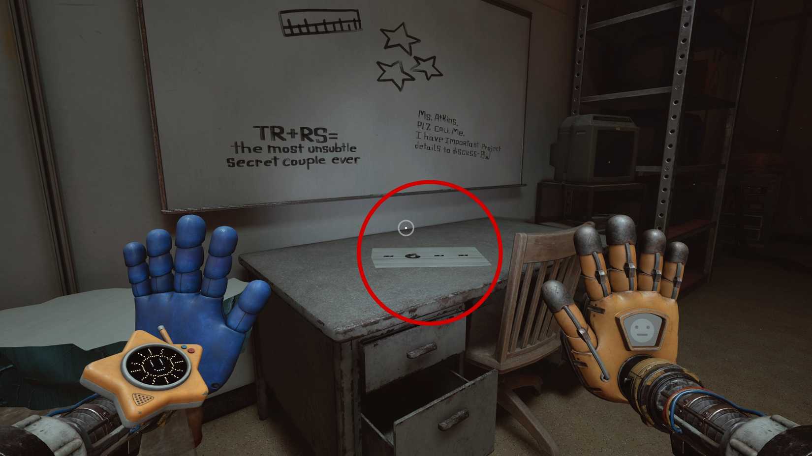 Poppy Playtime CH5 Huggy Escape Room Locker Code 4