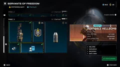 portable hellbomb warbond